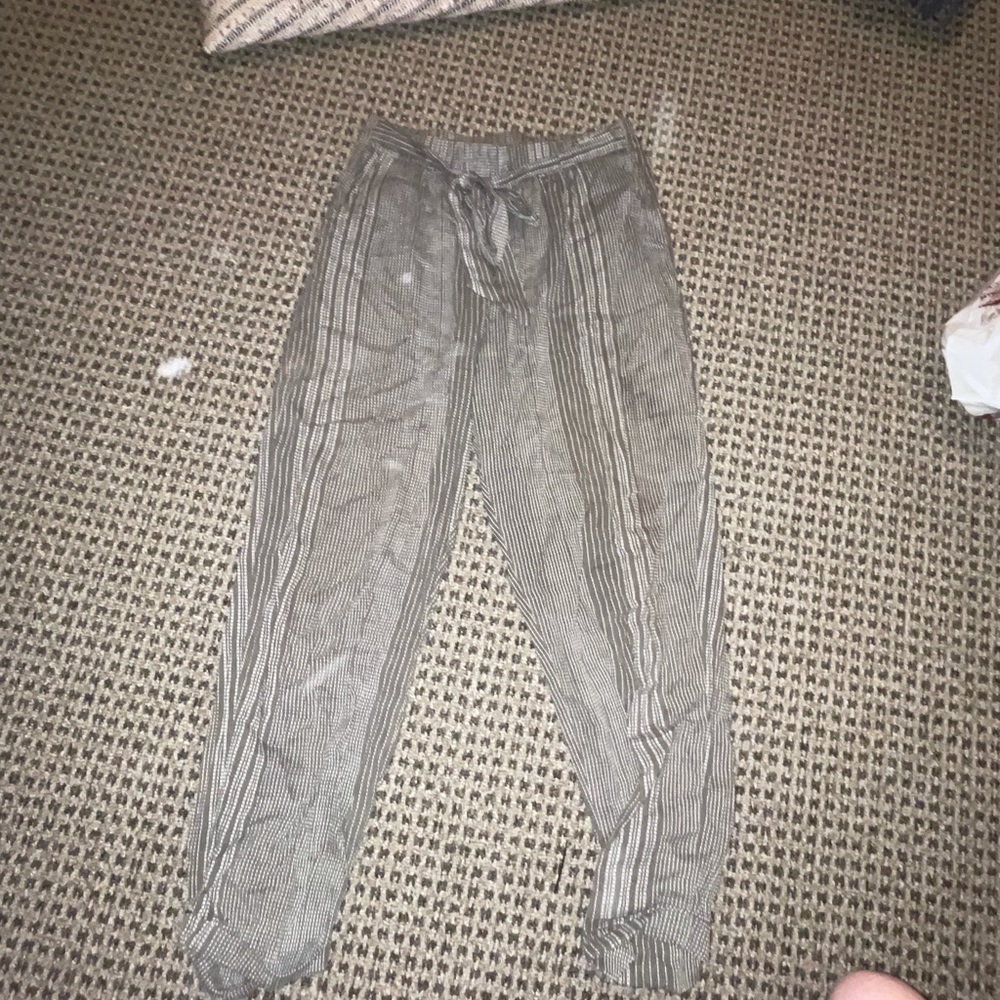 Striped lightweight Francesca pants
